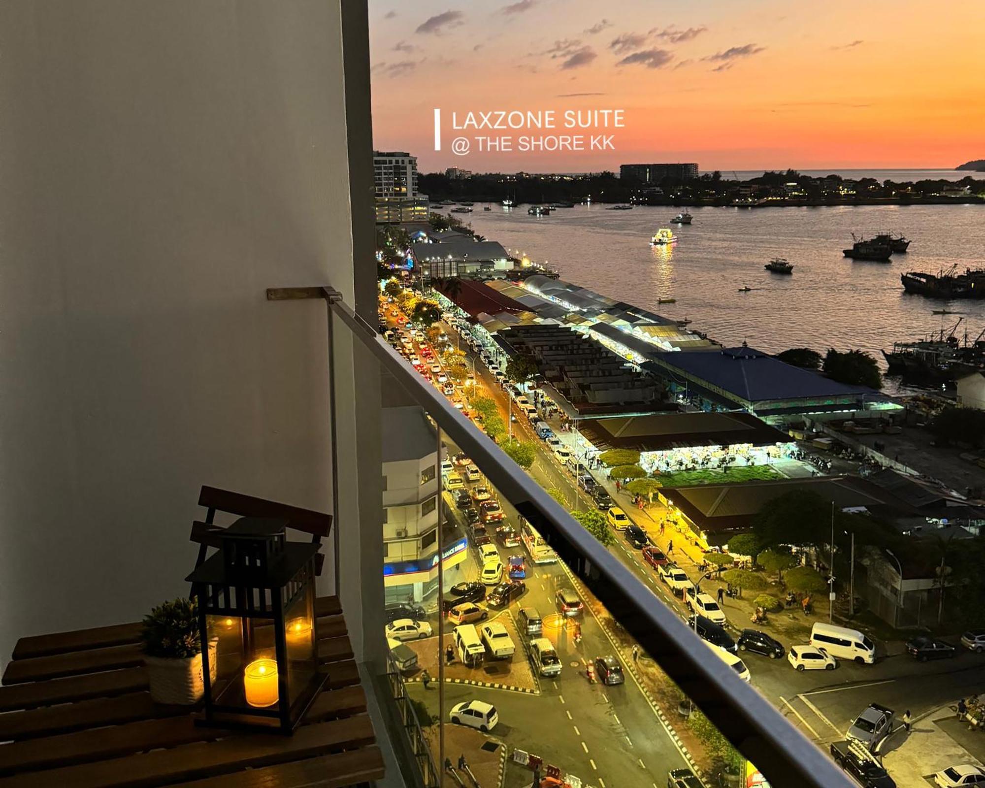 The Shore Cbd Kota Kinabalu By Laxzone Suite Dış mekan fotoğraf