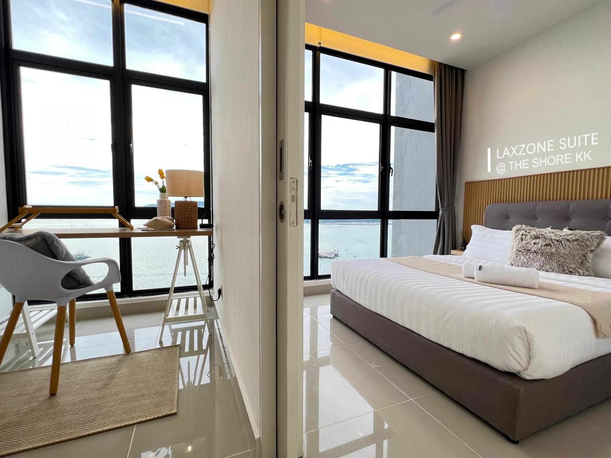 The Shore Cbd Kota Kinabalu By Laxzone Suite Oda fotoğraf